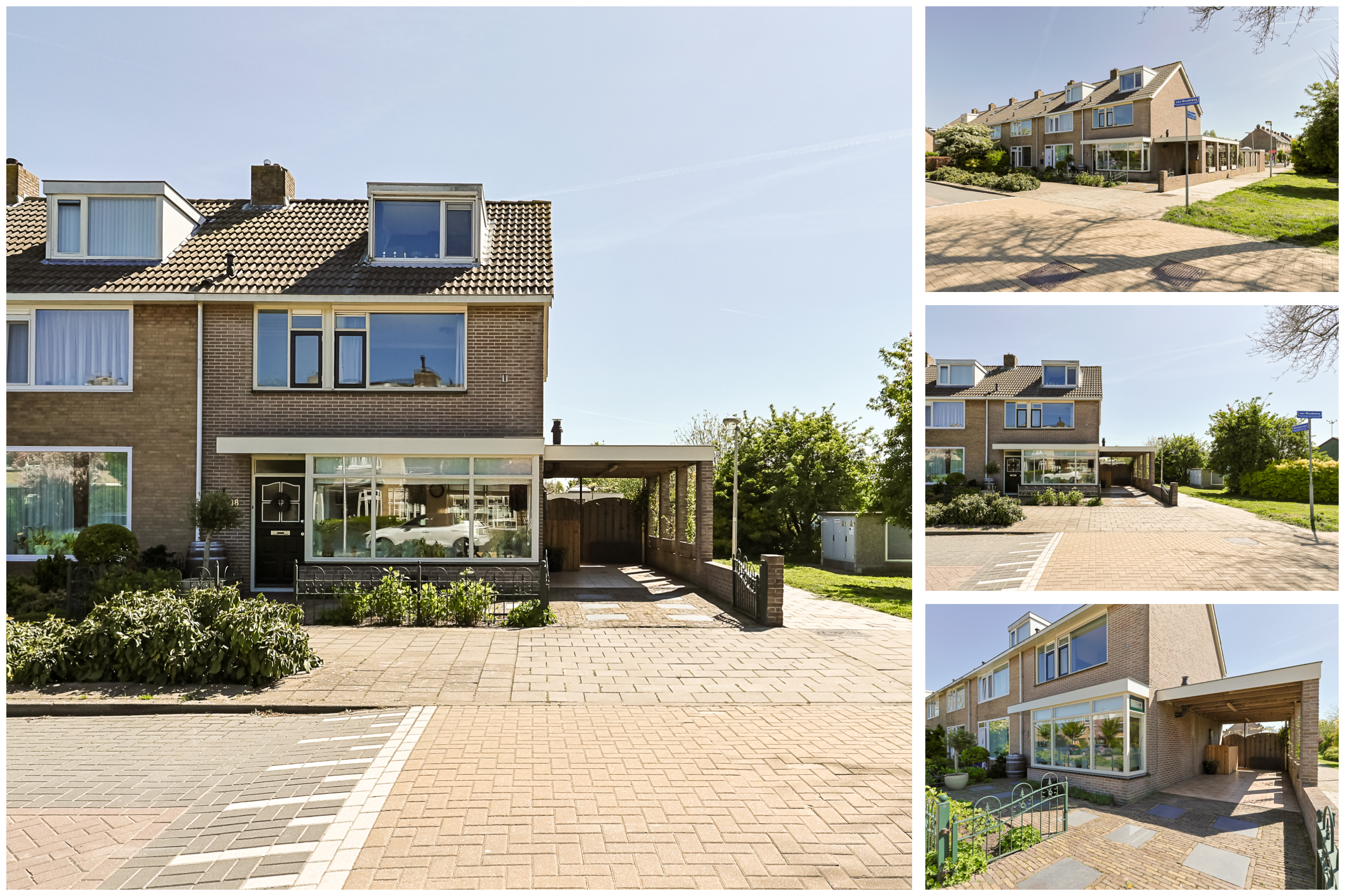 Eengezinswoning Hoekwoning Van Woudeweg 38, Woubrugge