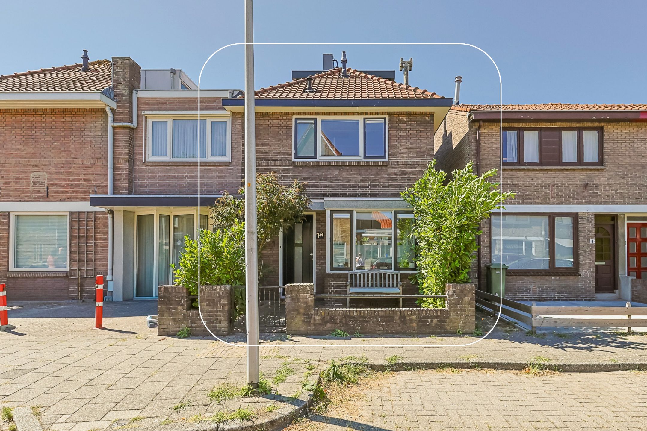 Eengezinswoning Hoekwoning Hortensiastraat 1A, Alphen aan den Rijn