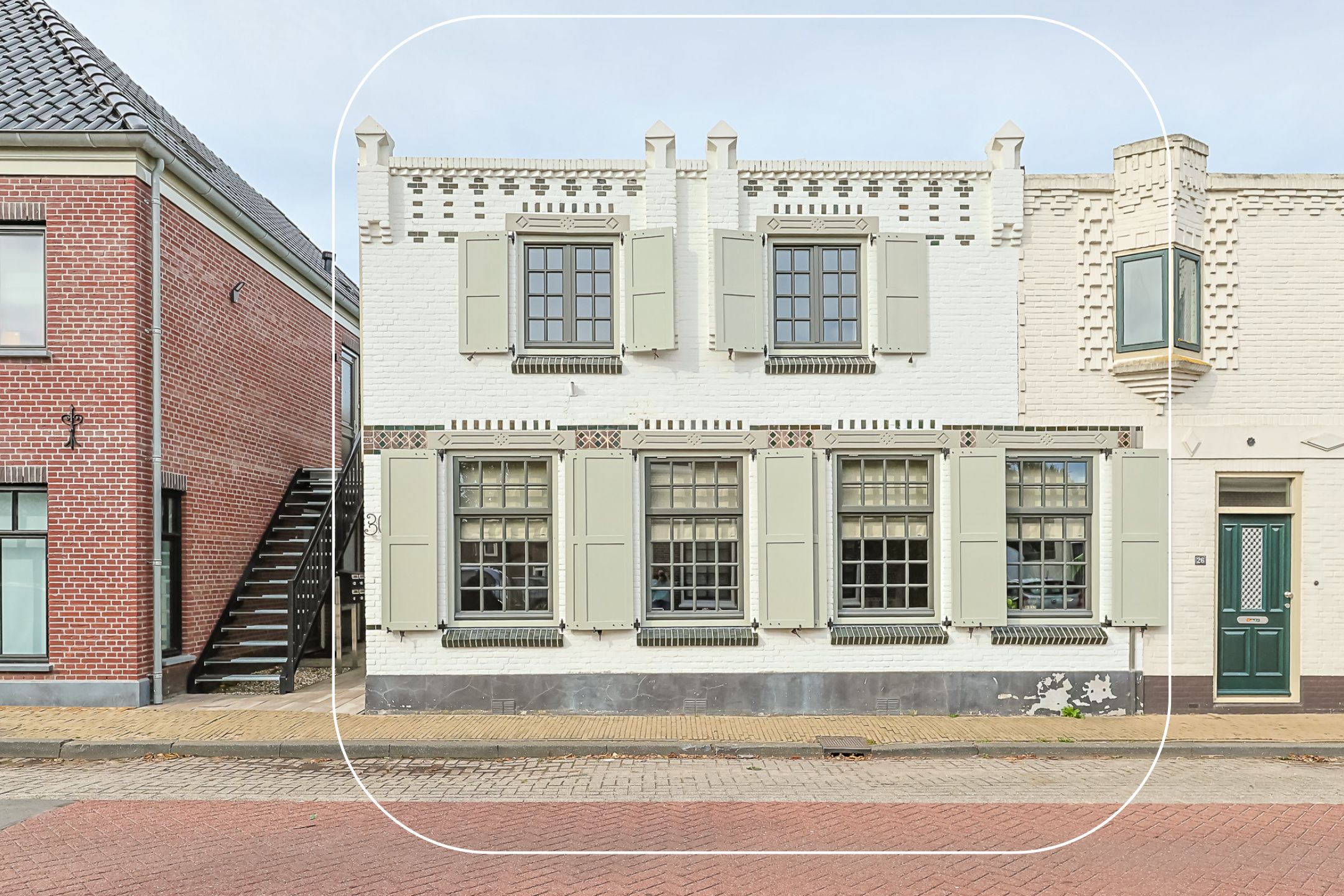 Eengezinswoning Tussenwoning Dorpsstraat 28, Aarlanderveen